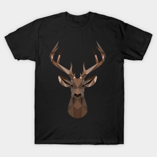 deer low poly effect T-Shirt